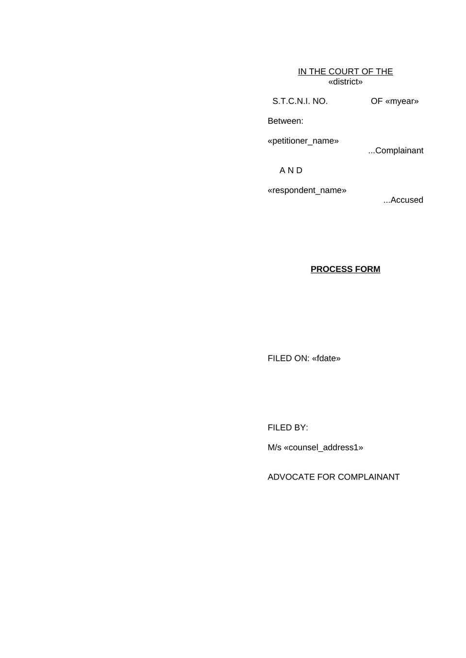 Complaint Under Section 210(1)(A) Rw 223 Bnss 2023 preview page 23