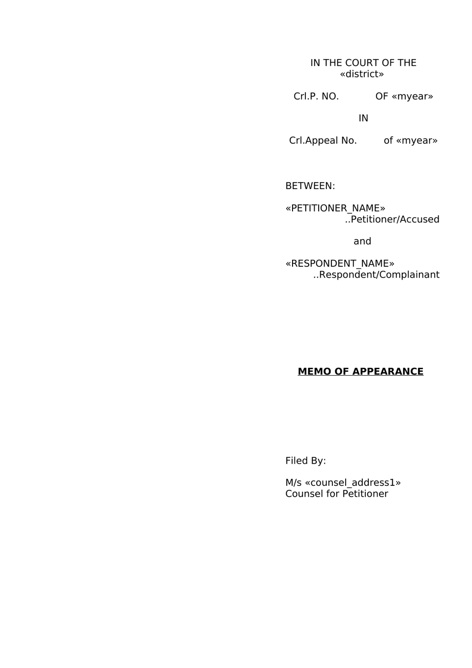 Criminal Appeal In Trial Court preview page 9