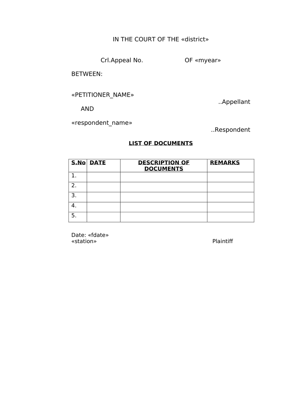 Criminal Appeal In Trial Court preview page 10
