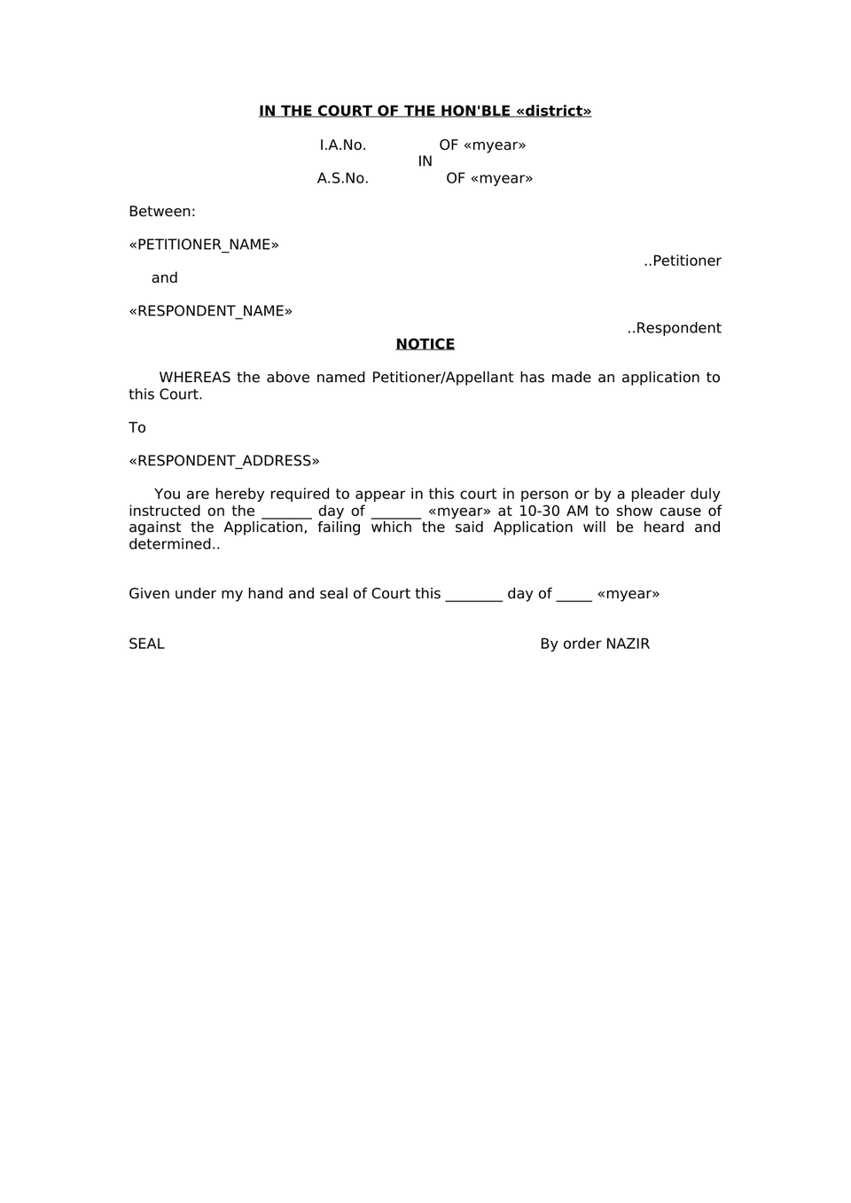 First Appeal Suit preview page 11