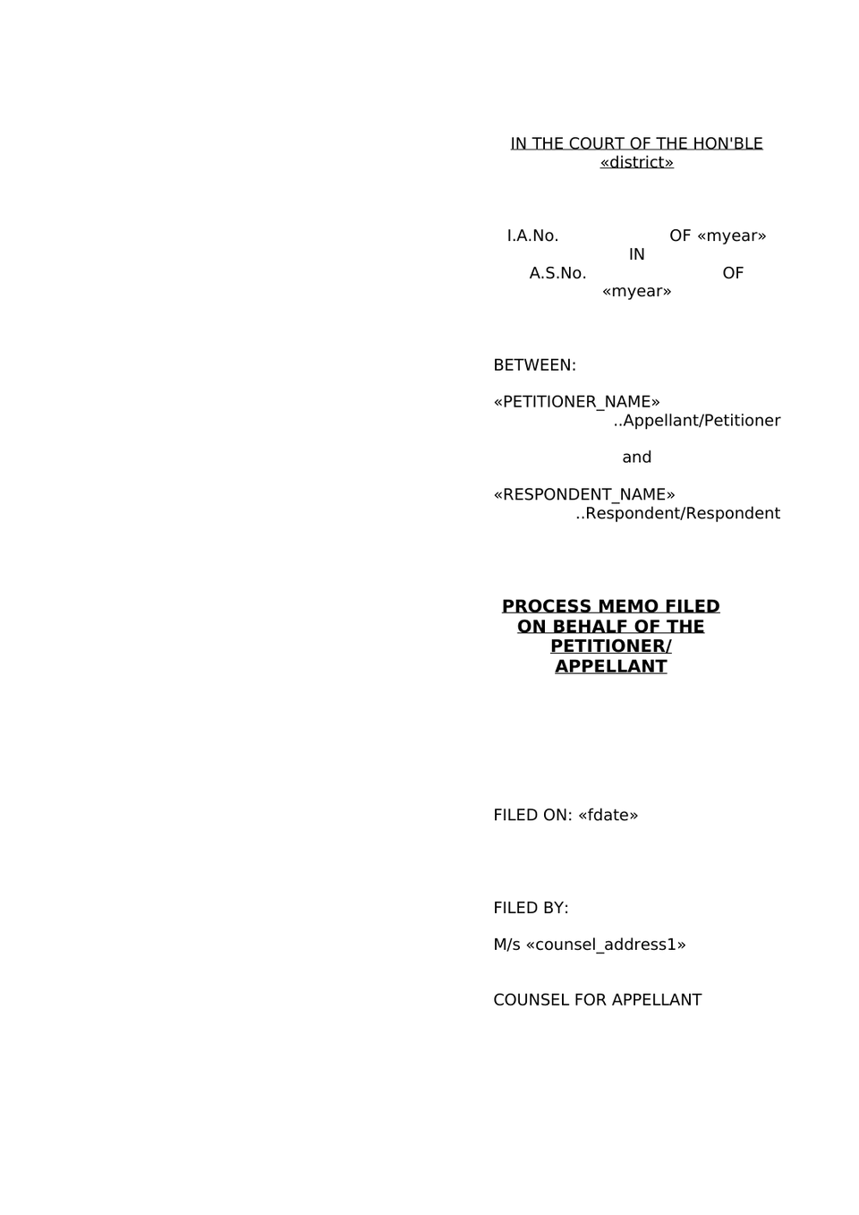 First Appeal Suit preview page 19