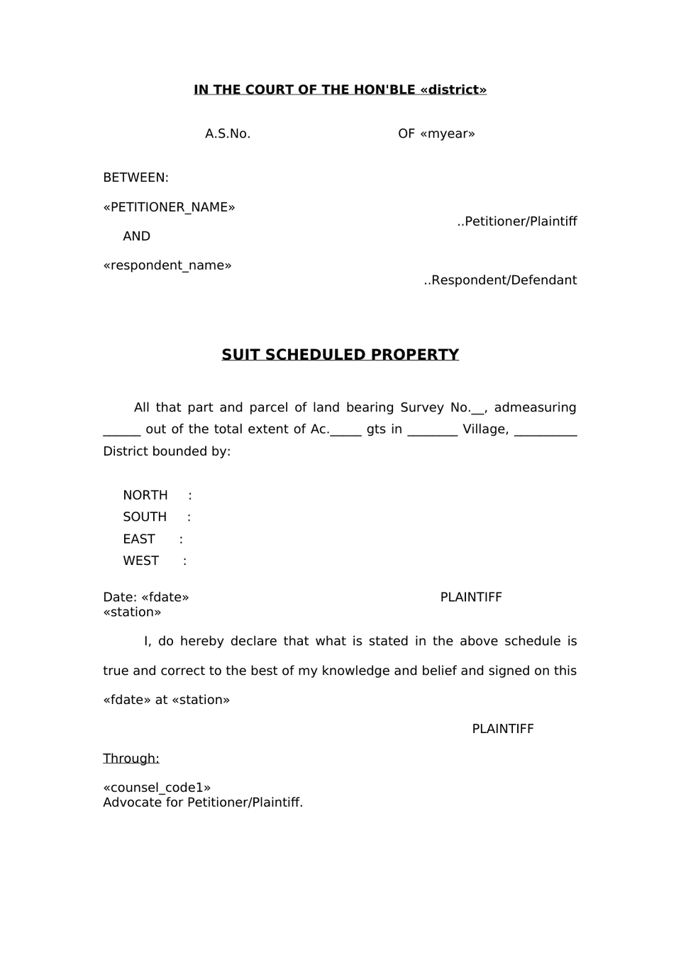 First Appeal Suit preview page 5