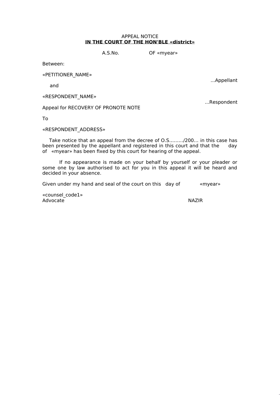 First Appeal Suit preview page 10