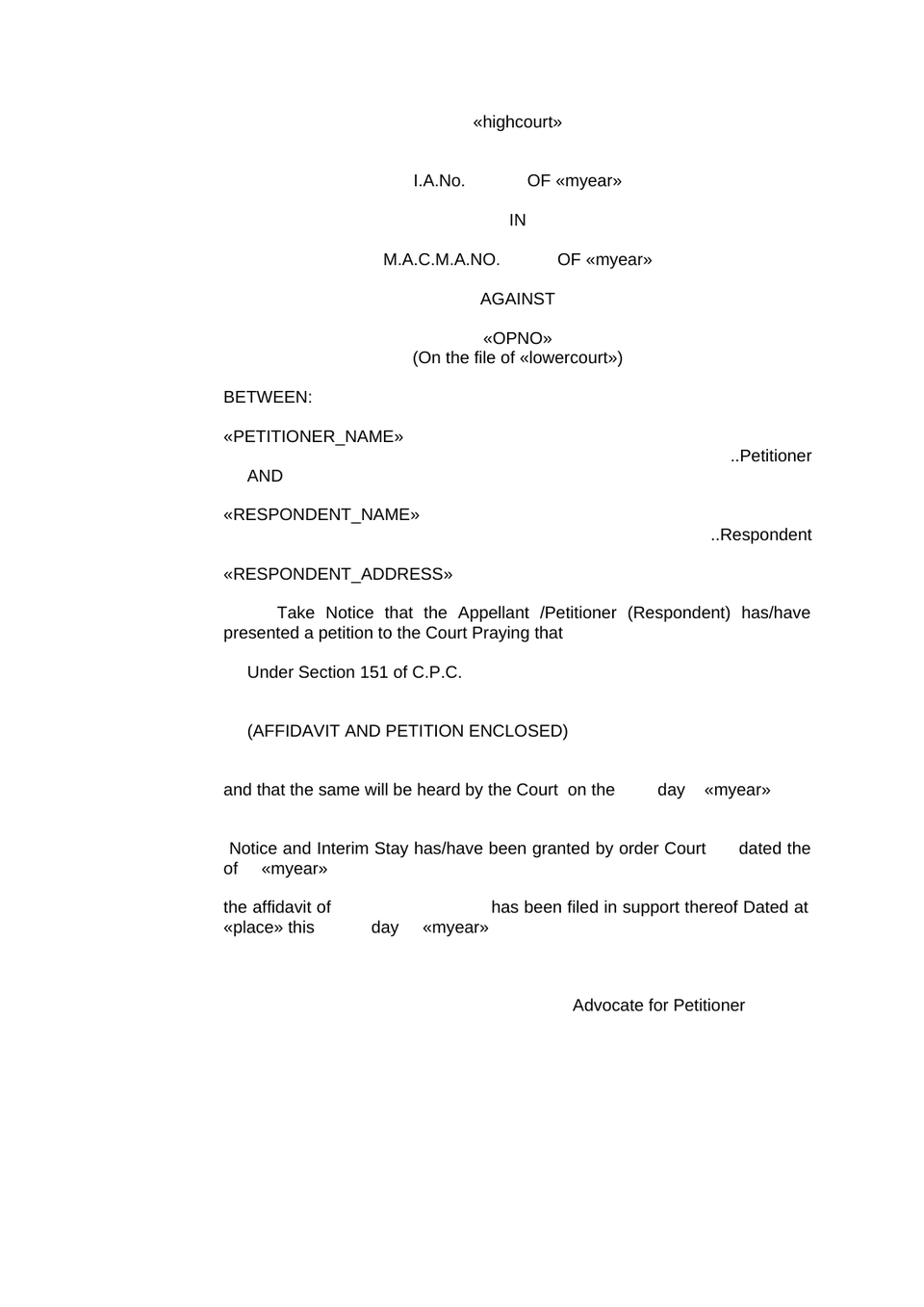 Macma Appeal Motor Accident Claims Tribunal preview page 27