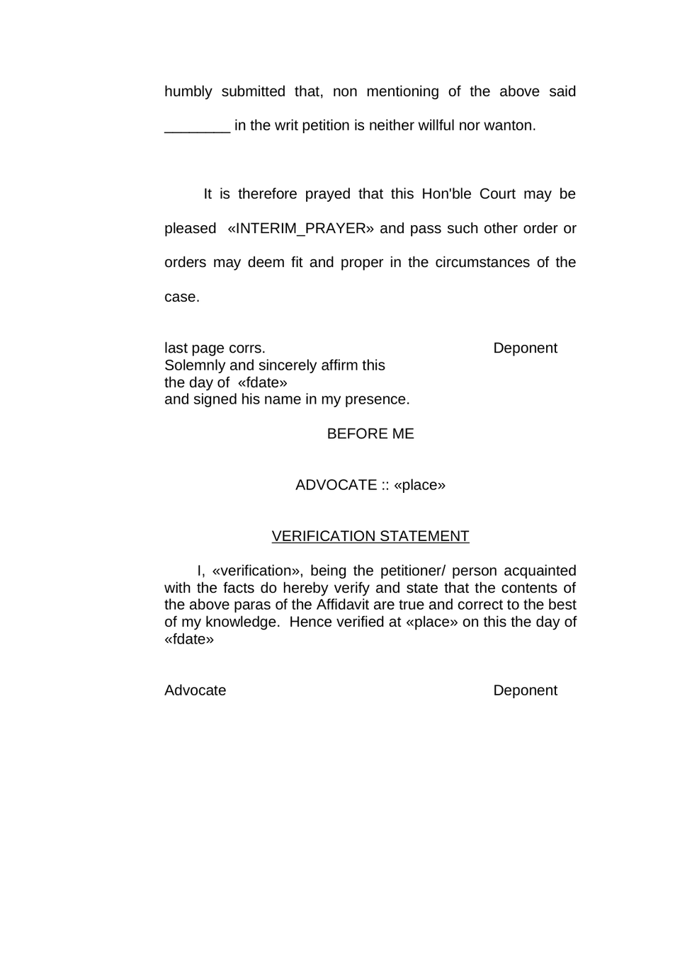 Memorandum Of Interlocutory Application (2) preview page 2