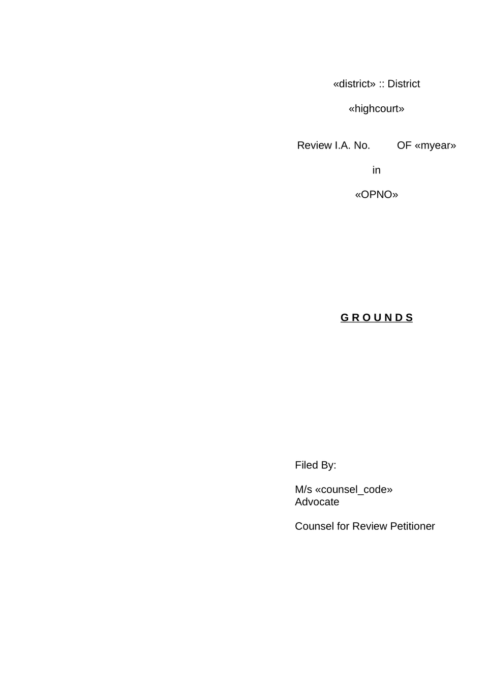 Memorandum Of Review Petition (2) preview page 5