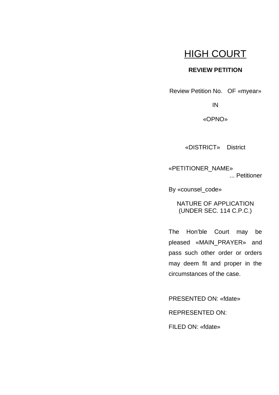 Memorandum Of Review Petition (2) preview page 8