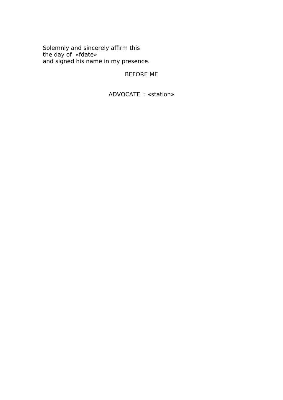 Pauper Petition Under Order Xxxiii Cpc preview page 7