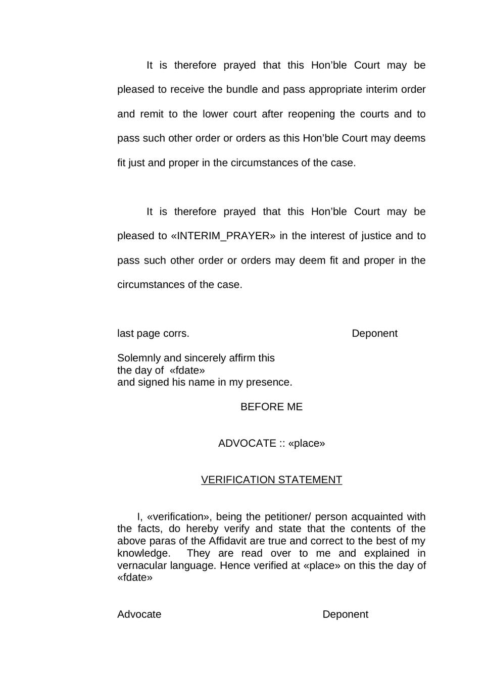 Petition And Affidavit Rectification preview page 5