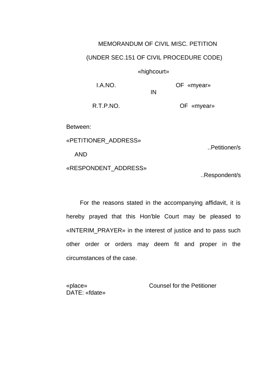 Petition And Affidavit Rectification preview page 6