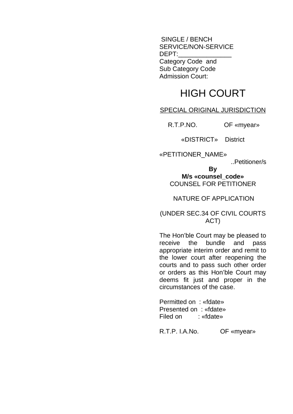 Petition And Affidavit Rectification preview page 8
