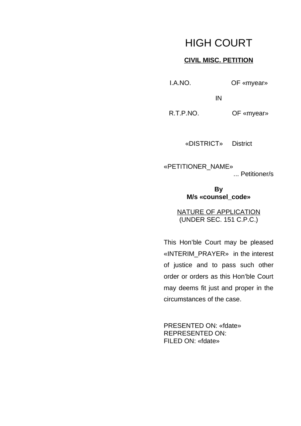 Petition And Affidavit Rectification preview page 9