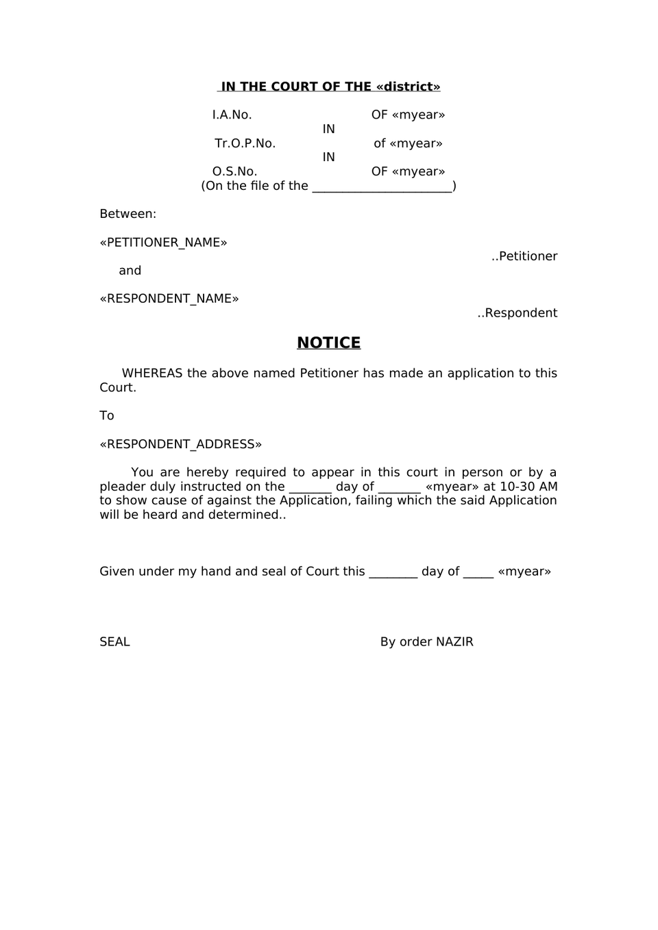 Petition Filed Under Sec. 24 Of Cpc Rw. Sec. 151 Of Cpc Transfer Op preview page 12