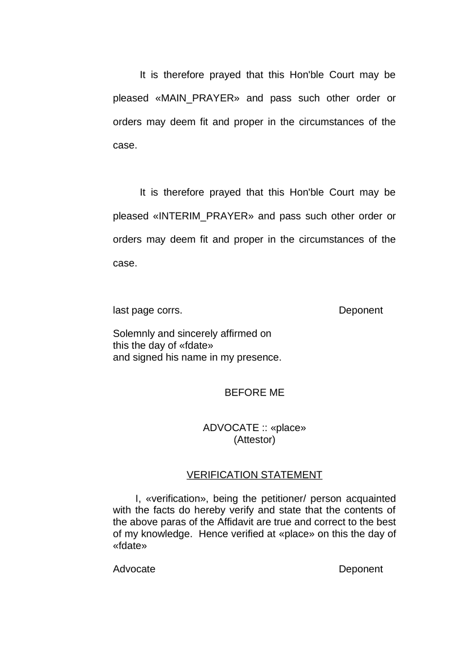 Petition Under Order 26 Rule 20(A) Cpc preview page 6