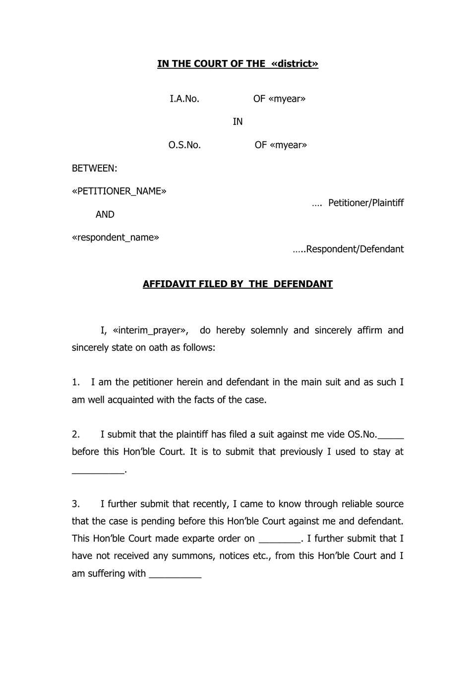 Petition Under Order Ix Rule 7 Cpc preview