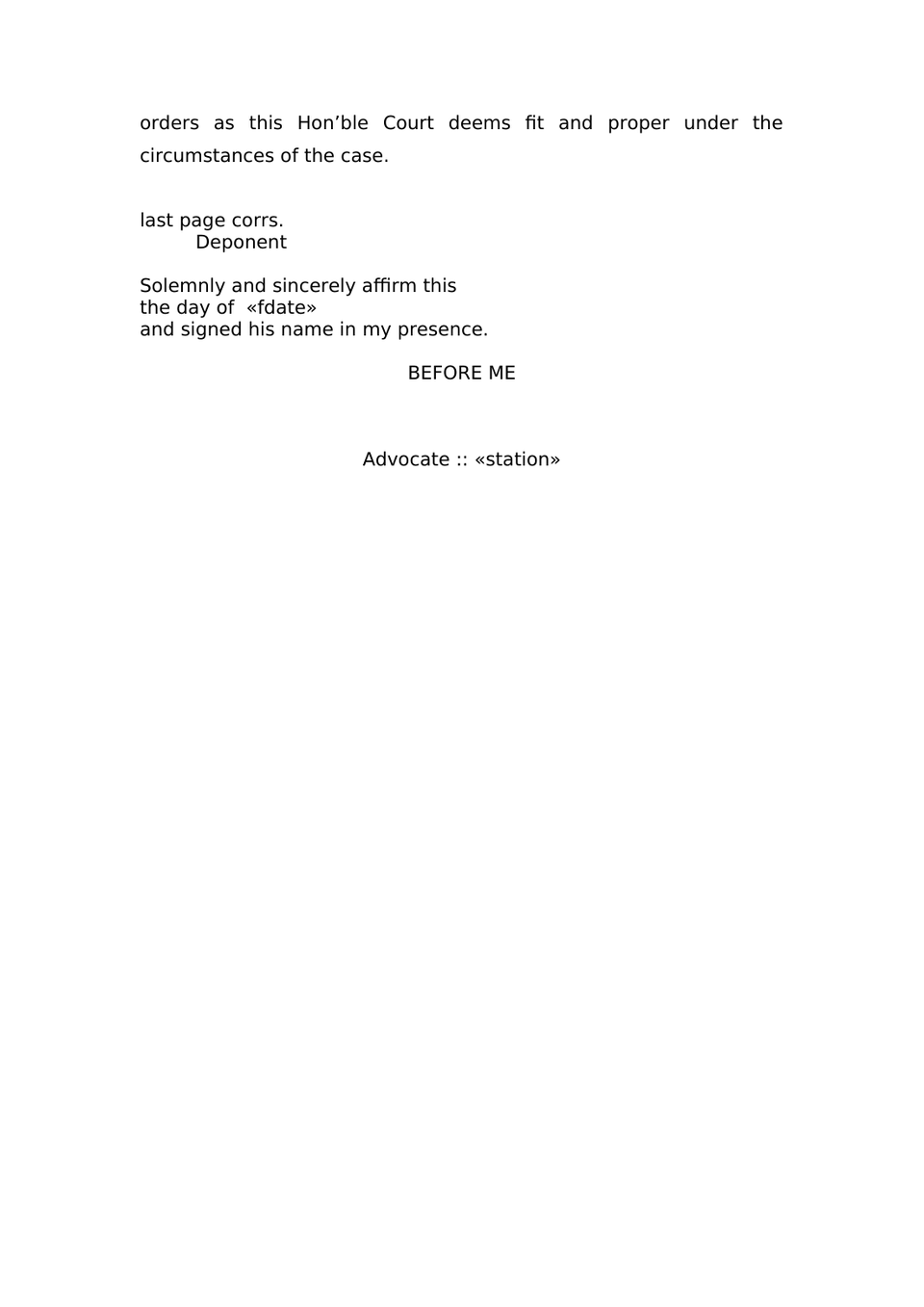 Petition Under Sec 372 Indian Succession Act 1925 preview page 13