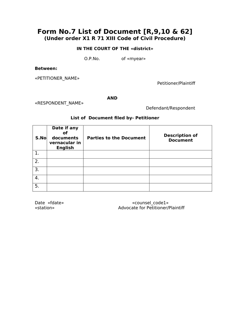Petition Under Section 13(1)(A) And 13(1)(B) Hindu Marriage Act preview page 16
