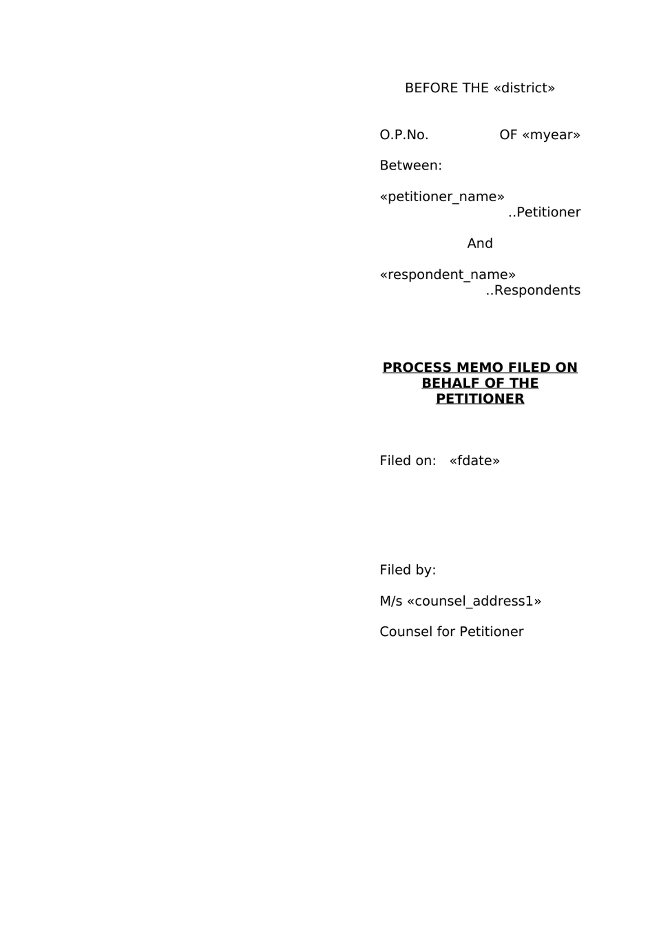 Petition Under Section 13(1)(A) And 13(1)(B) Hindu Marriage Act preview page 19