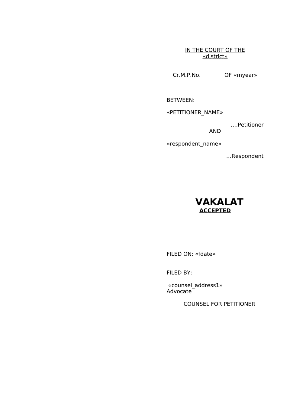 Petition Under Section 14 Sarfaesi Act preview page 14