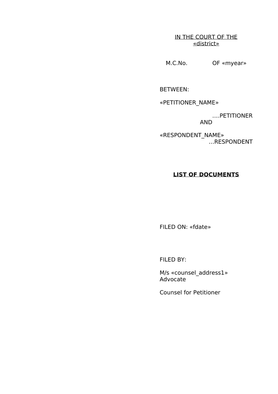 Petition Under Section 144 Cpc preview page 17