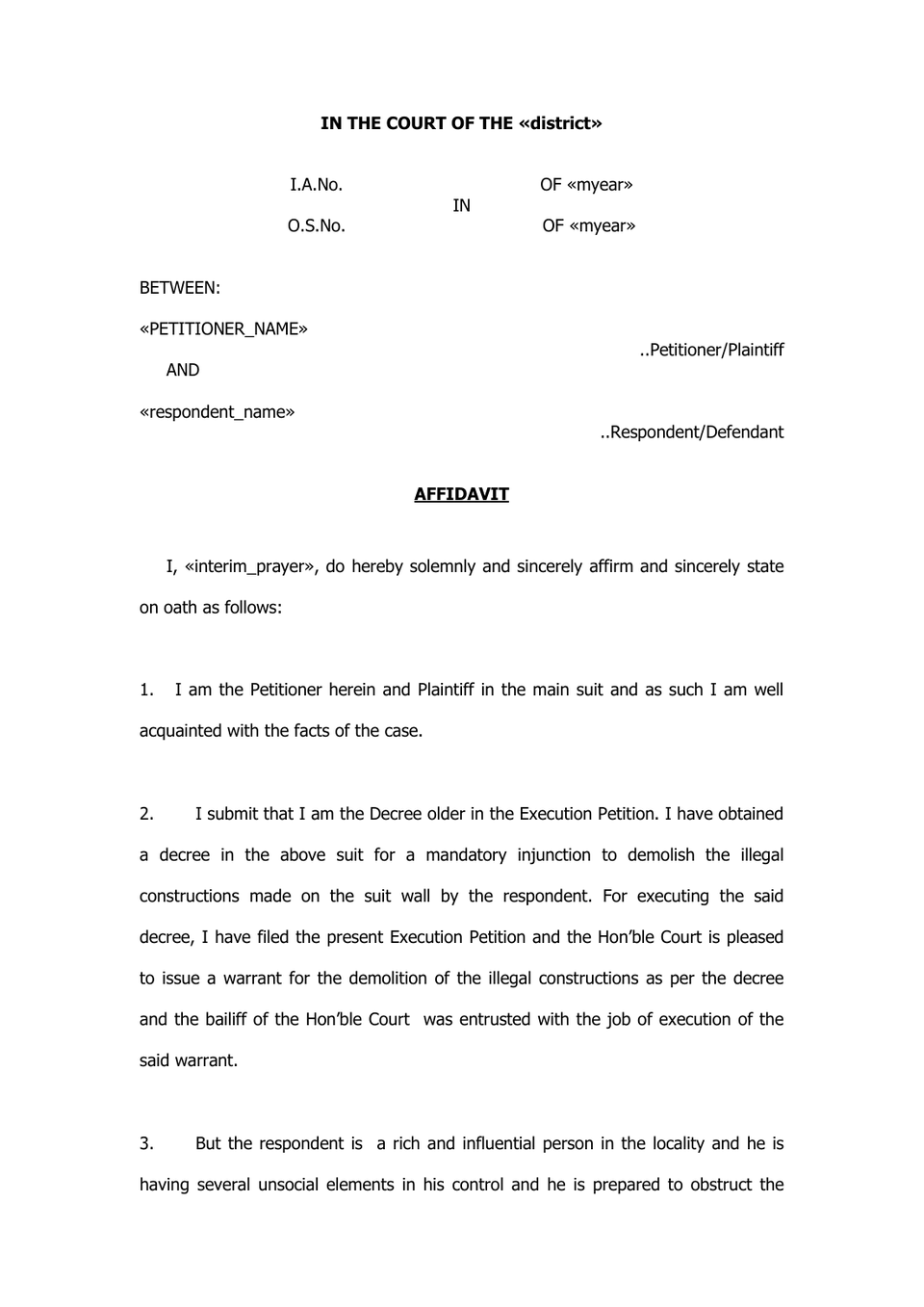 Petition Under Section 151 Cpc (2) preview