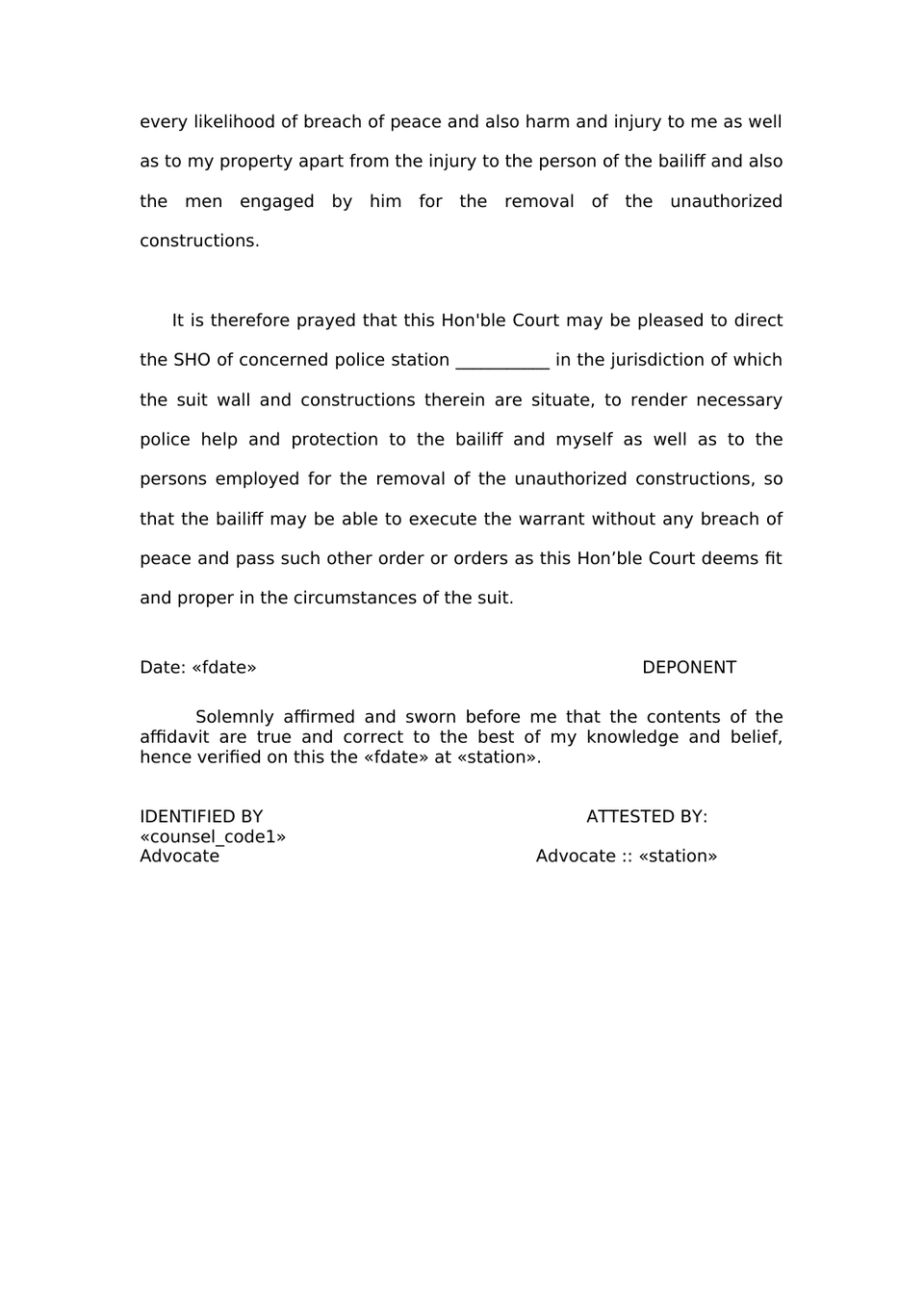 Petition Under Section 151 Cpc (2) preview page 2