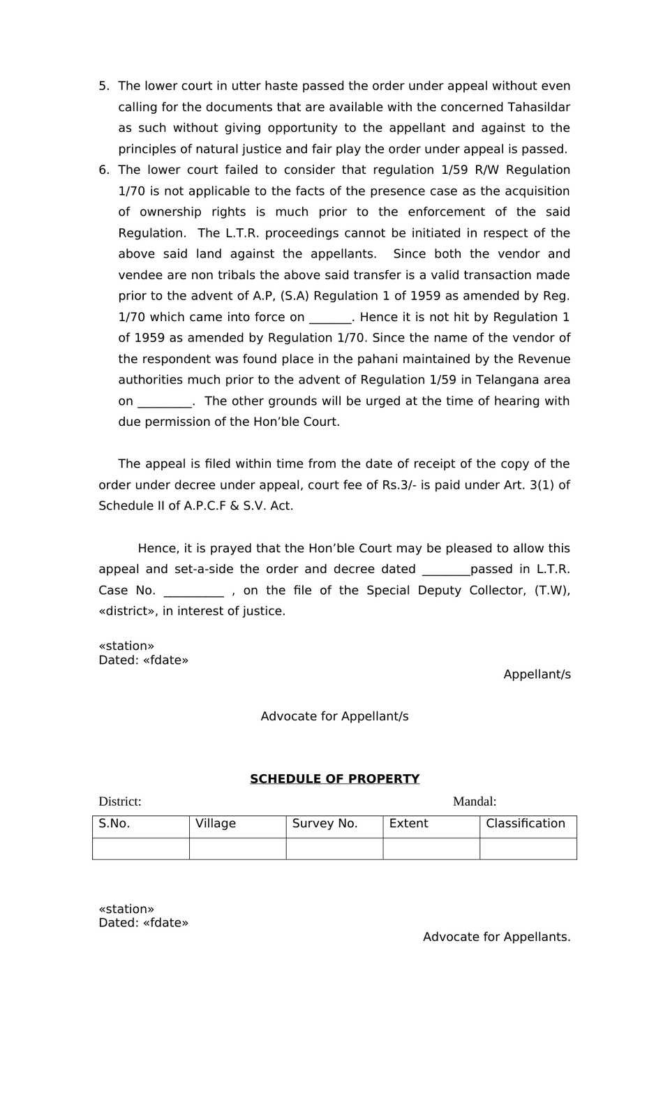 Petition Under Section 151 Cpc preview page 2