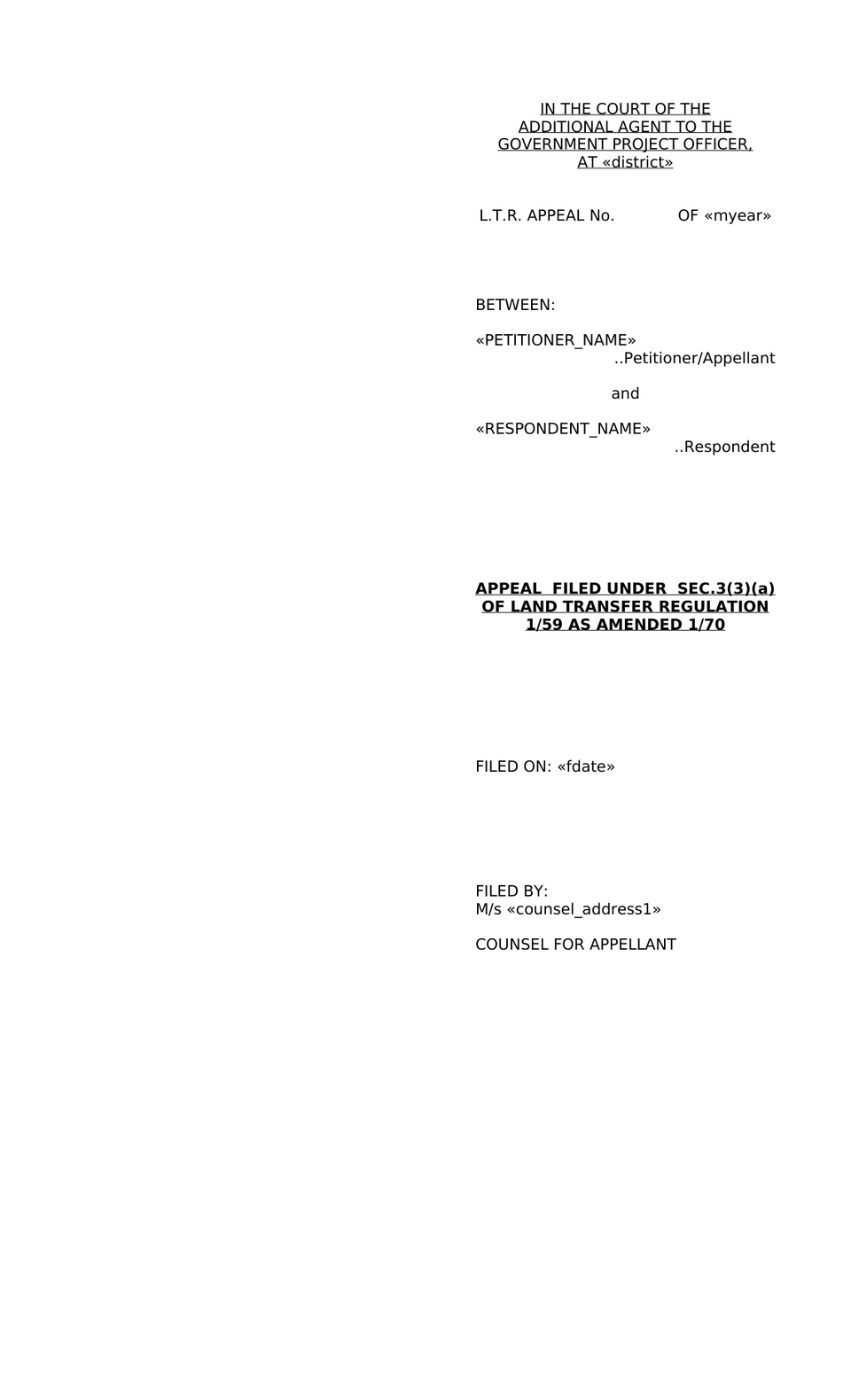 Petition Under Section 151 Cpc preview page 3