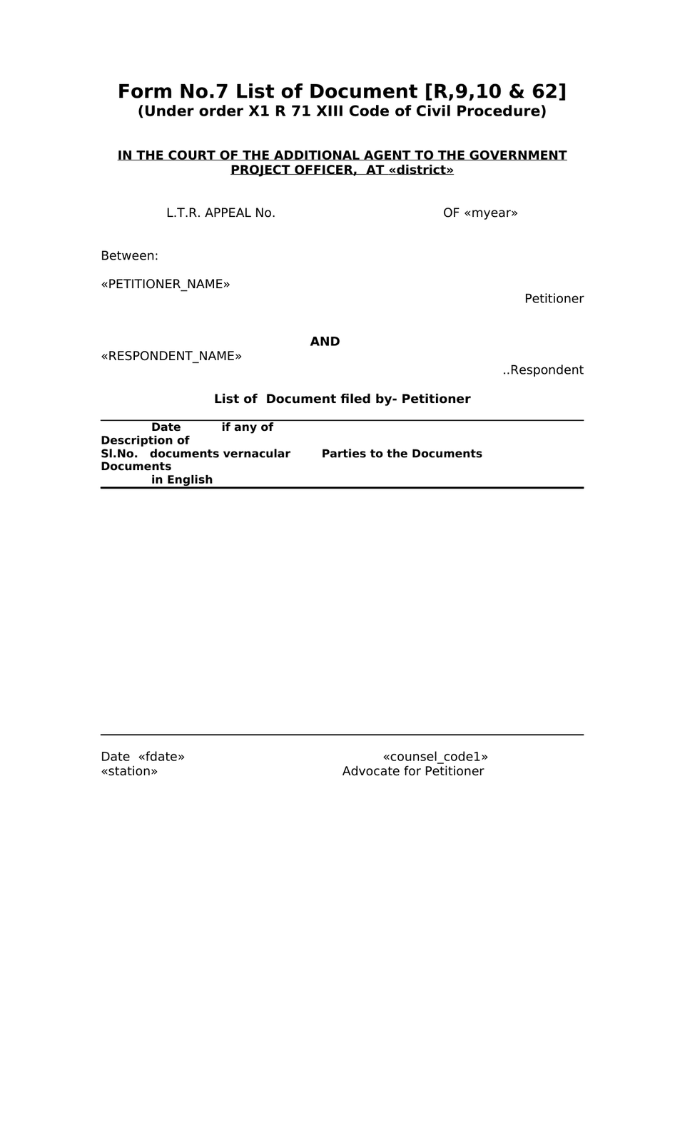 Petition Under Section 151 Cpc preview page 7