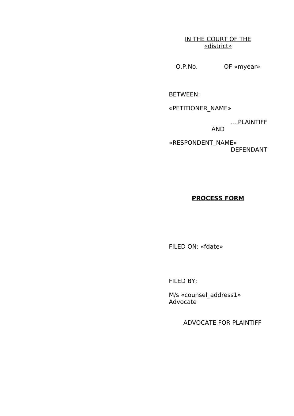 Petition Under Section 9 Hindu Marriage Act preview page 17
