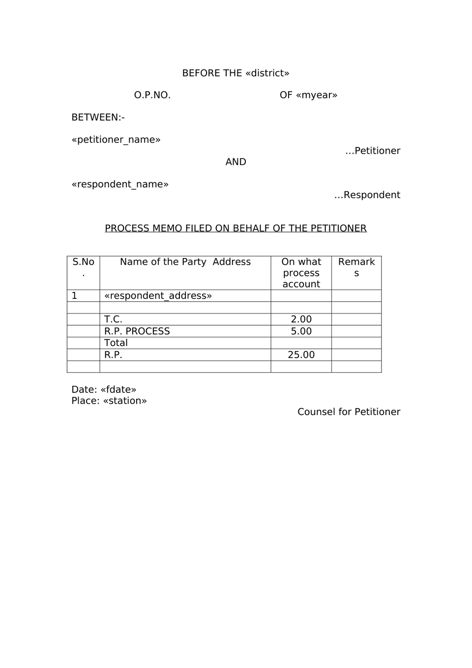 Petition Under Section 9 Hindu Marriage Act preview page 20