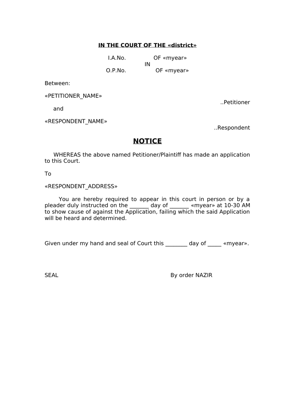 Petition Under Section 9 Hindu Marriage Act preview page 25