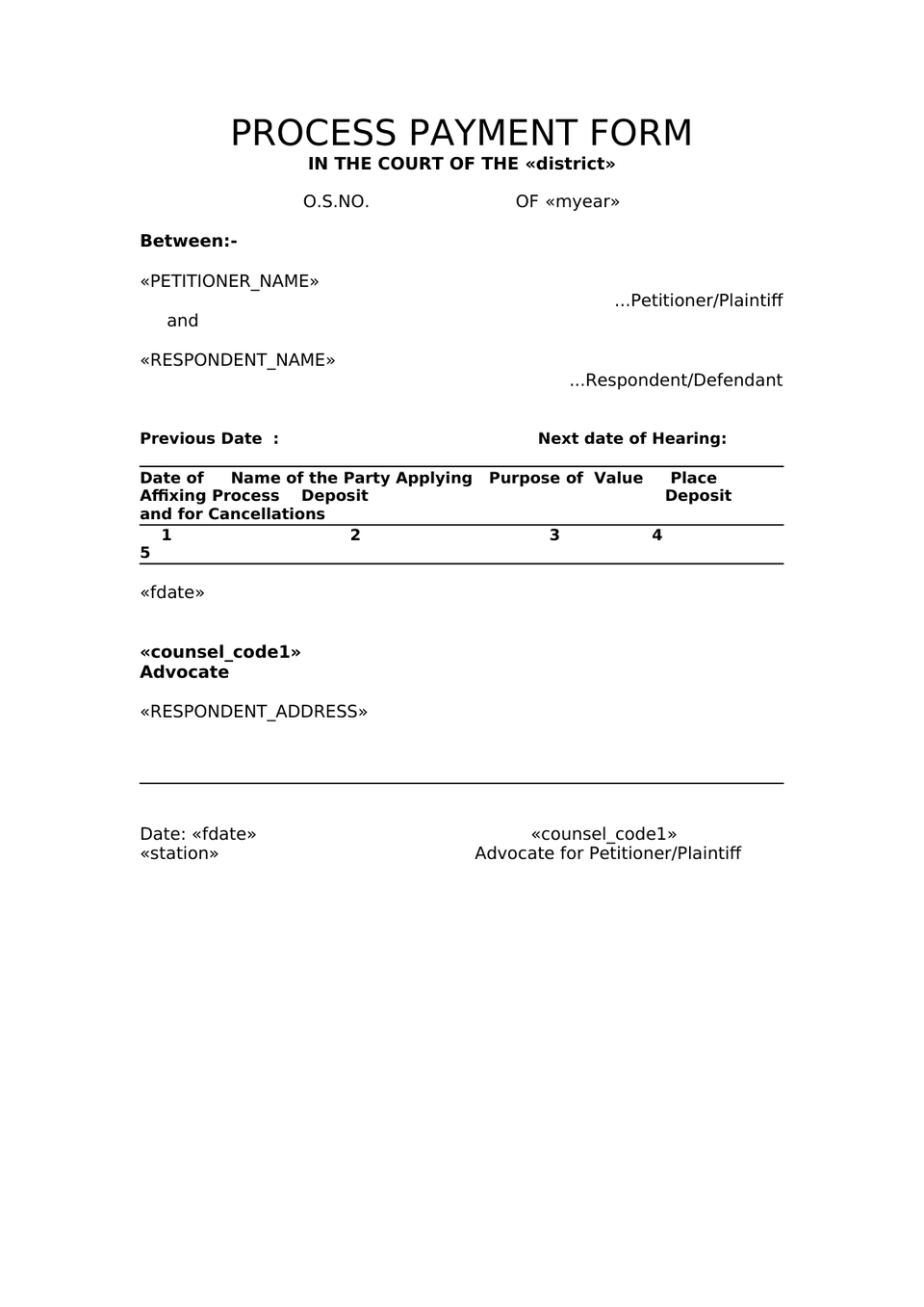 Plaint For Eviction Order Vii Rule 1 And 2 Rw Sec 26 Cpc preview page 25