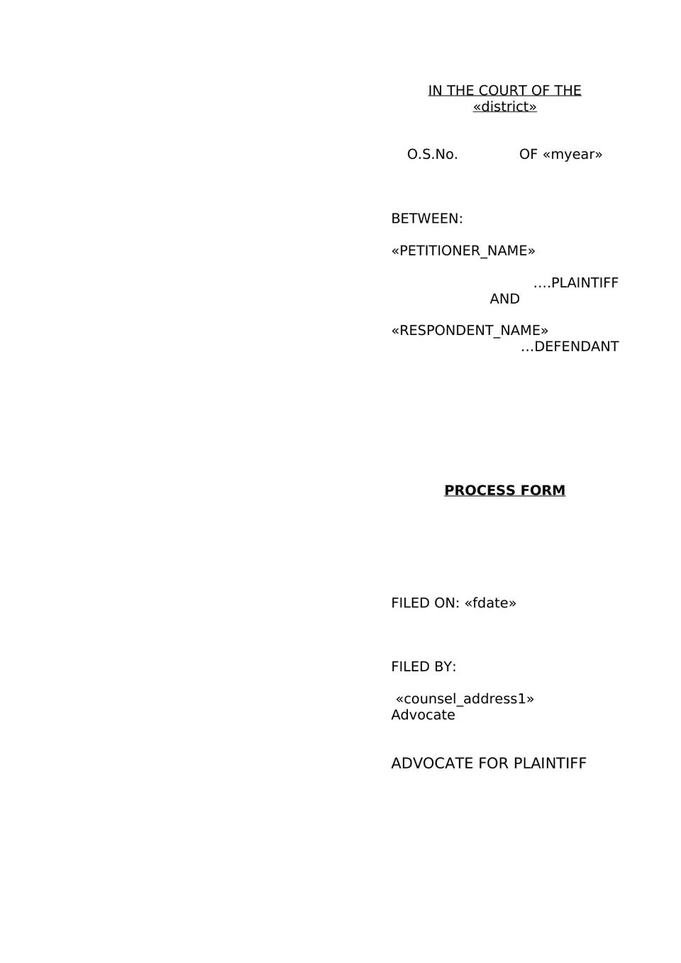 Plaint Type 2 Sec 26 Order Vii Rule 1 Cpc preview page 25
