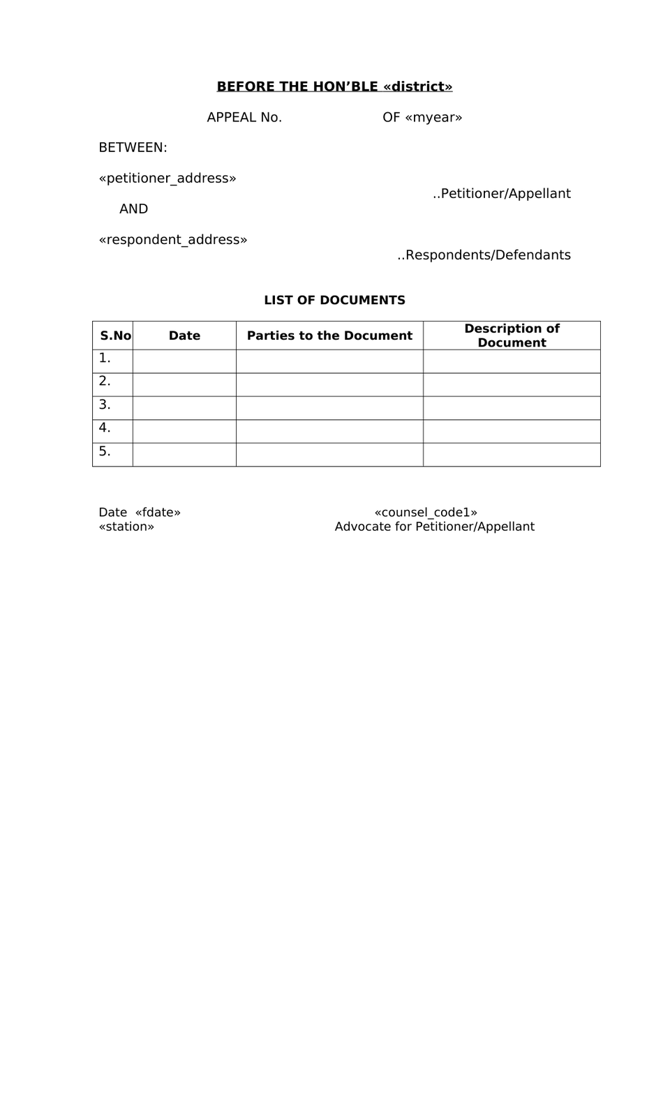Rdo Appeal Petition Under Section 151 Cpc preview page 9