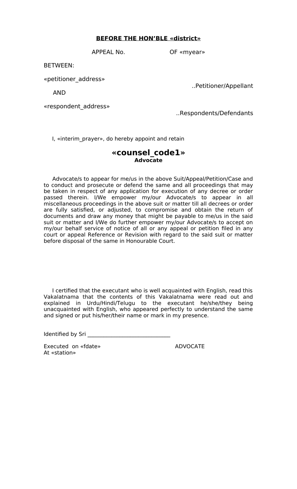 Rdo Appeal Petition Under Section 151 Cpc preview page 10