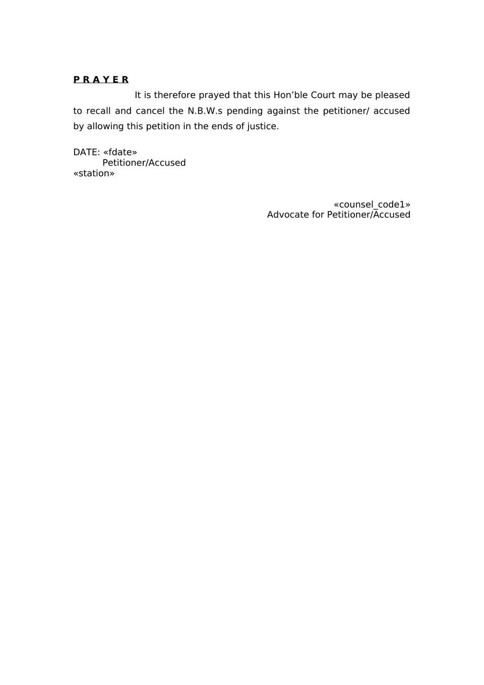 Recall Petition Under Sec 72(2) preview page 2