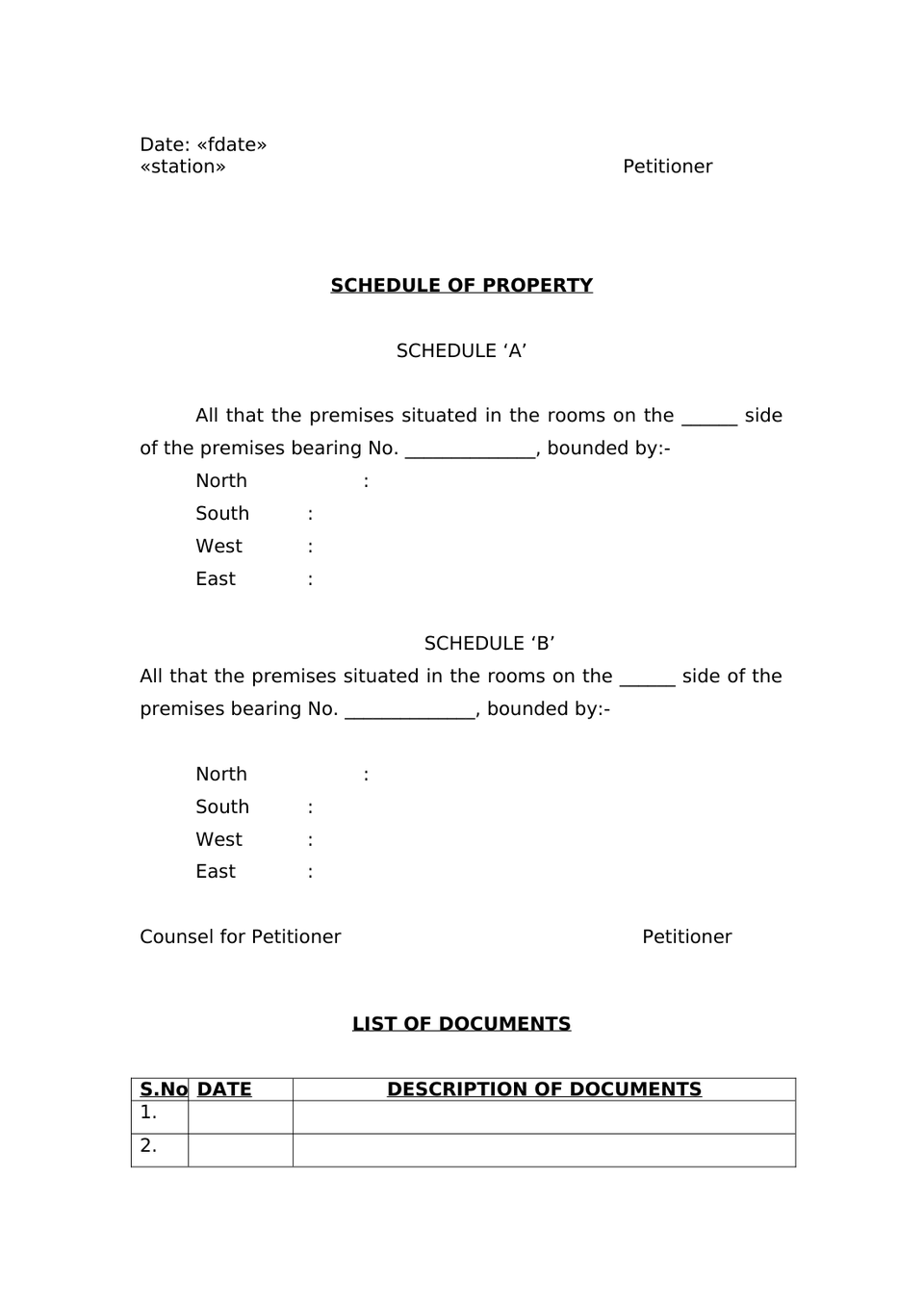 Revision Case Petition preview page 3