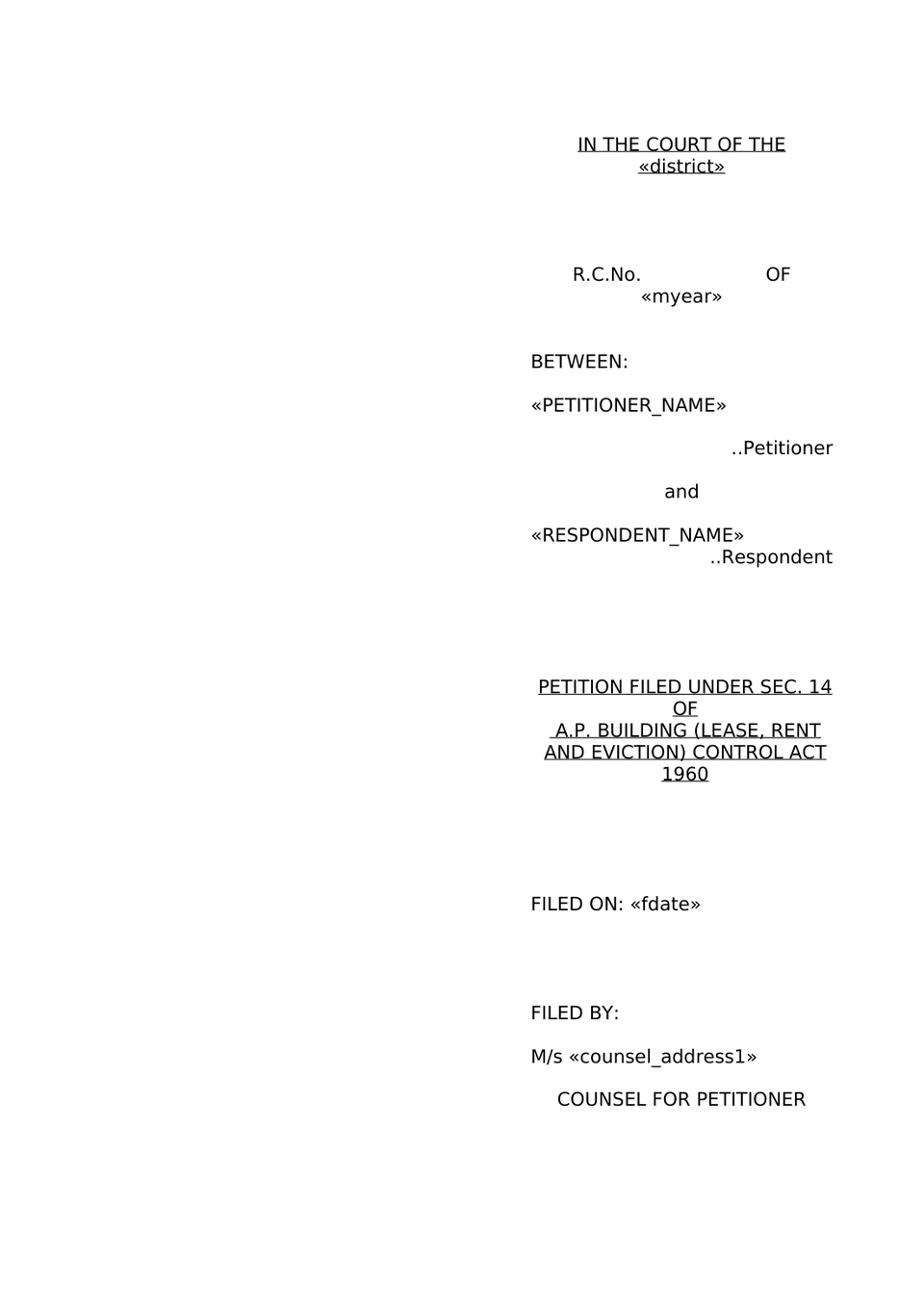 Revision Case Petition preview page 5