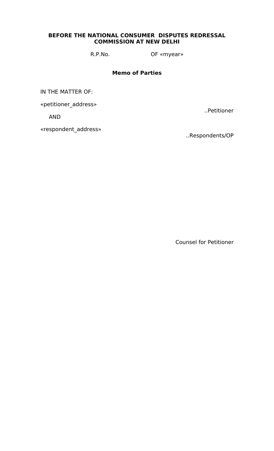 Revision Petition Under Sec 21 Consumer Protection Act preview page 4