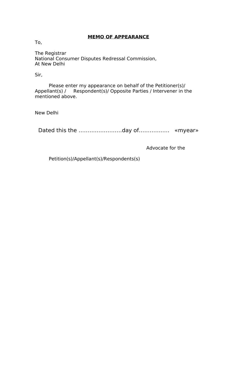 Revision Petition Under Sec 21 Consumer Protection Act preview page 9