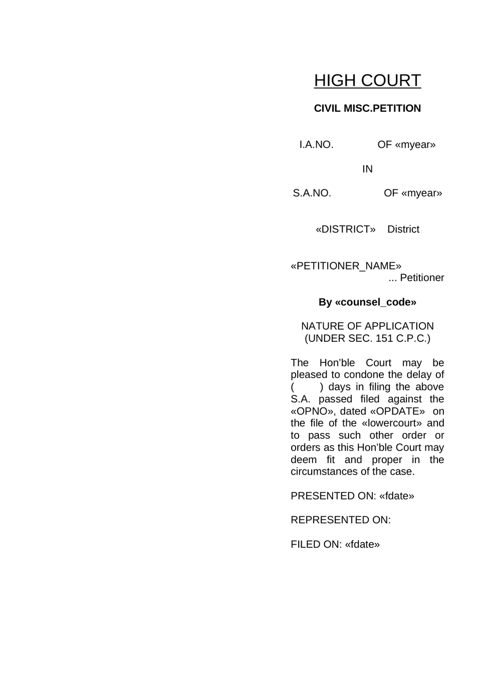 Second Appeal Civil Suit preview page 20