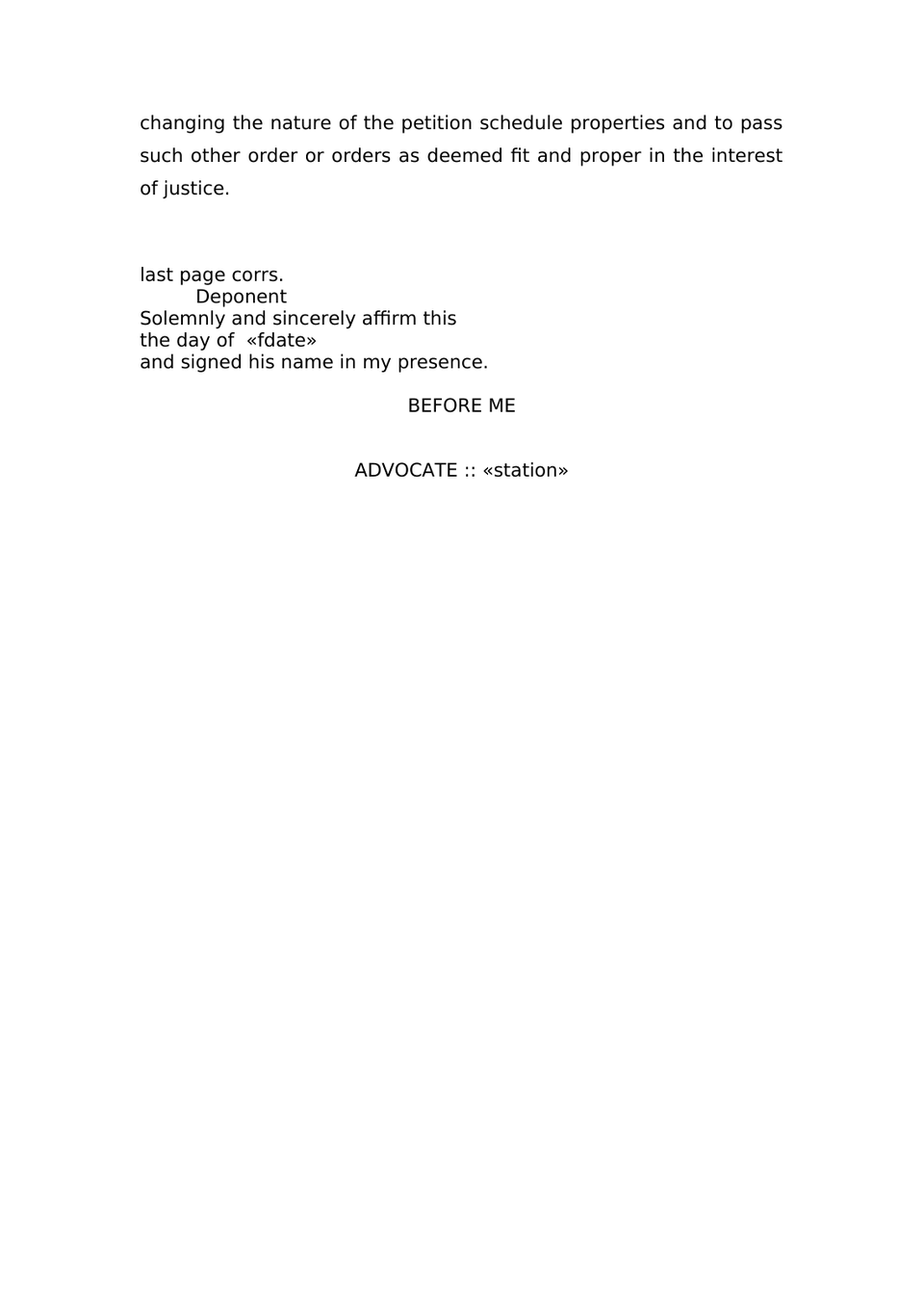Suit For Specific Performance Of Contract And Other Reliefs Under Sec.26  Order-Vii, R-1 & 2 Of Cpc preview page 19