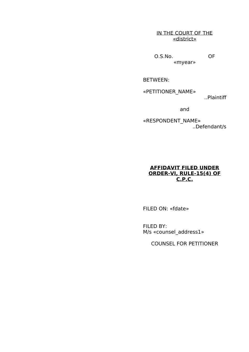 Suit For Partition And Separate Possession Of Jointancestral Property preview page 14
