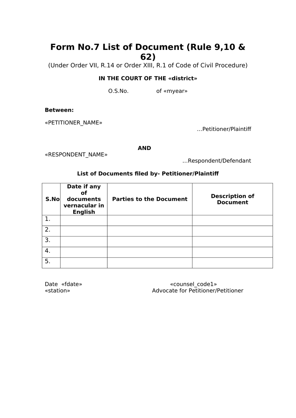 Suit For Partition And Separate Possession Of Jointancestral Property preview page 27