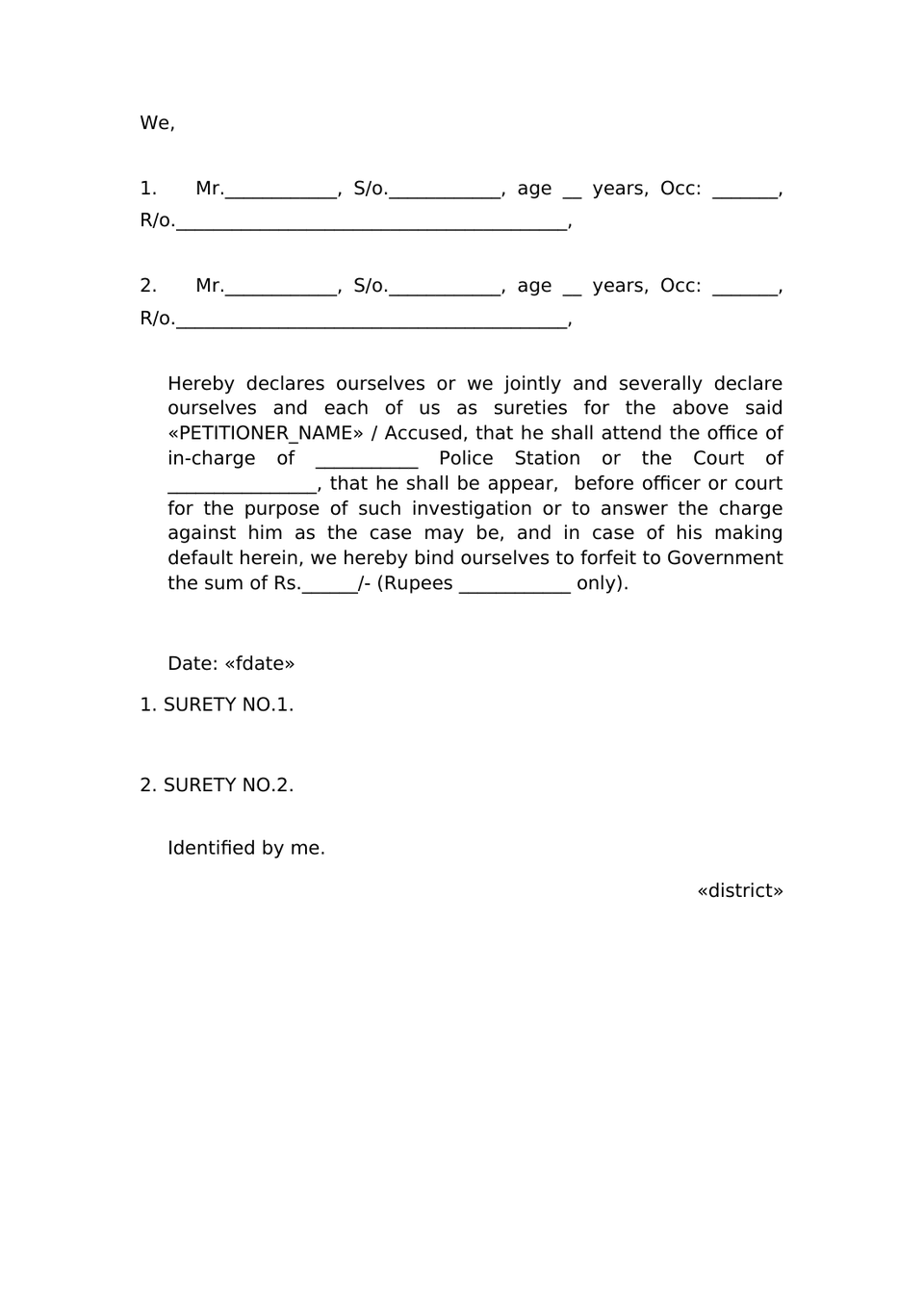 Surrender Petition Pursuant To Anticipatory Bail Order Under Section 187(2) Of Bharatiya Nagarik Suraksha Sanhita, 2023 preview page 13