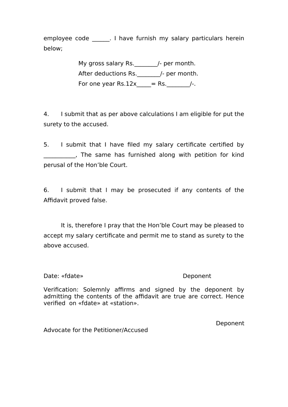 Surrender Petition Pursuant To Anticipatory Bail Order Under Section 187(2) Of Bharatiya Nagarik Suraksha Sanhita, 2023 preview page 9