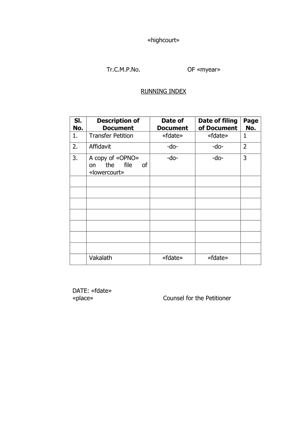 Transfer Civil Miscellaneous Petition (Cmp) Under Section 24 Of The Code Of Civil Procedure, 1908 (Cpc) preview